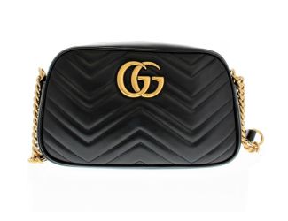GG Marmont Small Matelass Cross Body Size 9.5x5x3