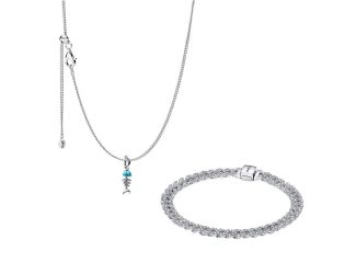 Fintastic Silver Set Size 23.6"