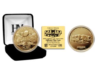 Super Bowl XLIV Flip Coin