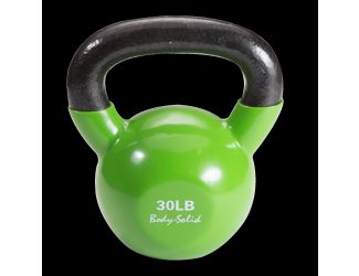 Vinyl Coated Kettlebell, 30 lb