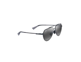 Waiwai Polarized Sunglasses Matte Black Frame Neutral Gray Lens