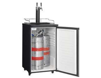 5.4 cu. ft. Keg Cooler Twin Tap