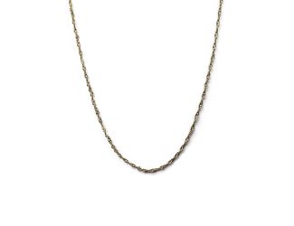 2mm Golden Twist Necklace