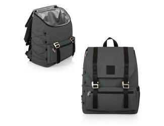 On The Go Traverse Cooler Backpack - (Heathered Gray)