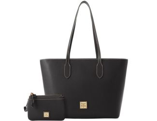 Saffiano Tote and Medium Wristlet