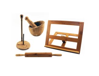 Bamboo 4pc Kitchen Set