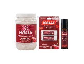 HALLS Cherry Wellness Bundle