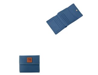 Pebble Grain Small Flap Wallet
