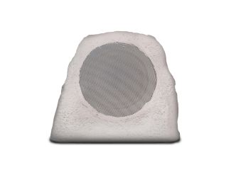 Glow Stone Link Solar Rechargeable Rock Speaker w/ LED Lights