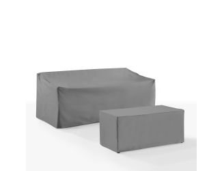 2Pc Outdoor Furniture Cover Set