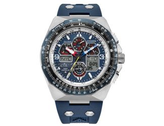 Men's Special Edition Promaster Sikorsky Eco-Drive Blue Strap Watch Blue Dial
