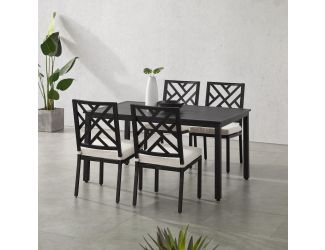 Locke 5Pc Outdoor Dining Set
