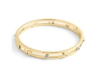 Signature C Open Bangle Bracelet - Gold
