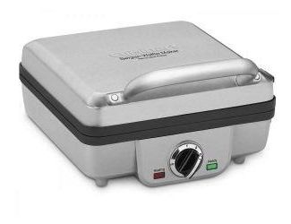 4-Slice Belgian Waffle Maker with Pancake Plates
