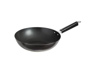Joyce Chen - Professional Series 12" Carbon Steel Excalibur Nonstick Stir Fry Pan w/Phenolic Handle