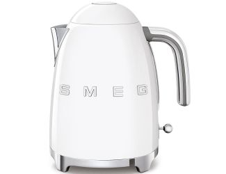 50's Retro-Style Electric Kettle White