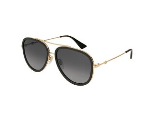 Womens Pilot Sunglasses-Gold