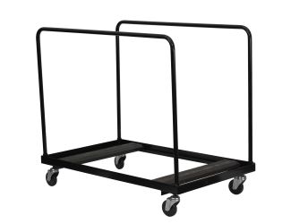 Black Folding Table Dolly for Round Folding Tables