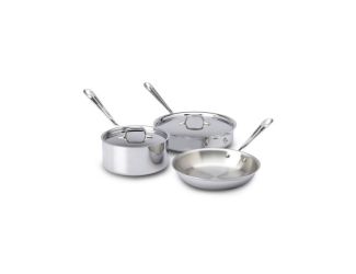 D3 Stainless Steel 5-Piece Cookware Set
