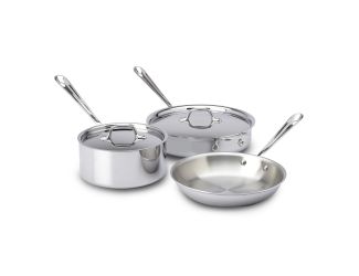 D3 Stainless Steel 5-Piece Cookware Set