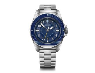 Journey Automatic, 43mm, Bezel, Blue Dial, Stainless Steel Bracelet
