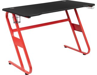 Black/Red Gaming Desk