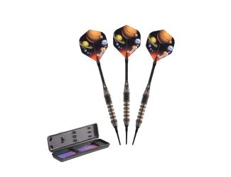 Elkadart Orbital Soft Tip Darts Knurl Ringed Barrel 16 Grams