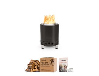 Mesa Tabletop Pit + Box of Mini Wood + Starter Pack Ash