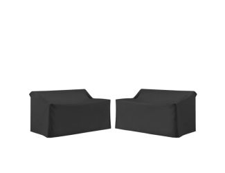 2Pc Outdoor Loveseat Furniture Cover Set