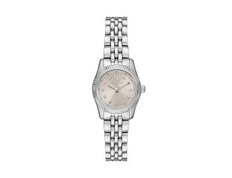 Women's Petite Lexington Pave Silver-Tone Watch