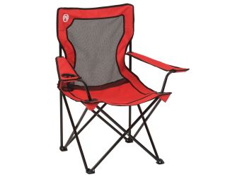 Broadband Mesh Quad Chair Red