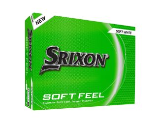 Srixon Soft Feel 14 White Golf Balls - 1 Dozen