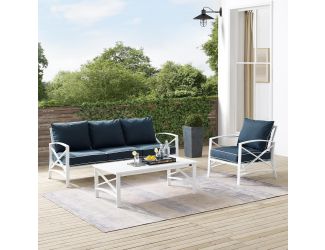 Kaplan 3Pc Outdoor Sofa Set