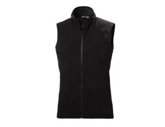 Womens Paramount Softshell Vest-Black-XL