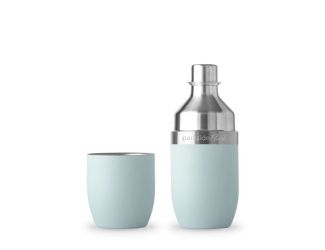 High Camp Parkside 375 Flask - Granite (Light Blue)