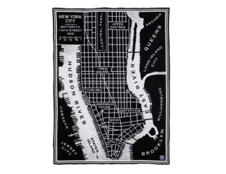 Faribault Mill New York City Wool Throw