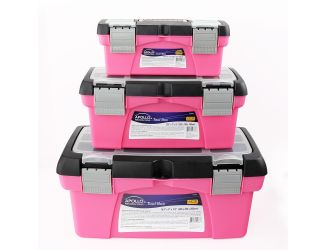 3 Piece Tool Box - Pink