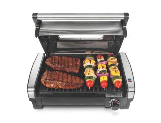 Electric Indoor Searing Grill w/ Glass Viewing WIndow