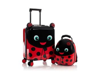 Heys Luggage Super Tots Lady Bug - Kids Luggage & Backpack Set