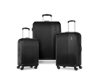 Alliance SE 3pc Hardside Spinner Luggage Set Bass Black