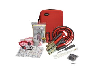 35 - Piece Emergency Roadside Kit Hard Shell Bag