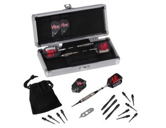 Viper Pitbull Tungsten Soft Tip Darts Diamond Cut and Shark Fin Barrel 18 Grams