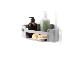 Flex Adhesive Corner Bin Grey