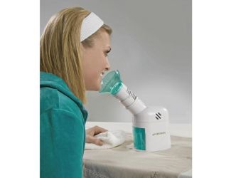 Steam Inhaler Respiratory Vapor Therapy and Beauty Mask