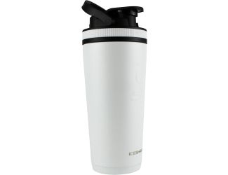 26oz Insulated Stainless Steel Shaker Bottle- Shaker lid w/handle & agitator