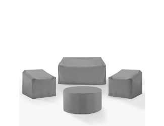 4Pc Outdoor Furniture Cover Set