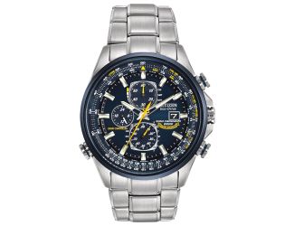Men's Blue Angels SS Edition World Time Watch