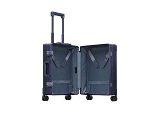 Aleon 21" Carry-On  Aluminum Hardside Luggage (Sapphire) Blue