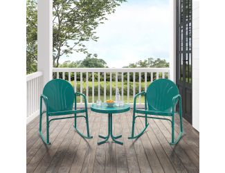 Griffith 3Pc Outdoor Rocking Chair Set