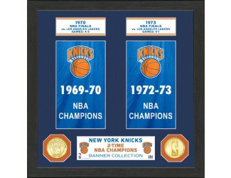 New York Knicks "Banner" Bronze Coin Photo Mint